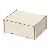 Елочная гирлянда с лампочками «Зимняя сказка» в деревянной подарочной коробке