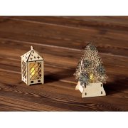 Декоративная фигура «Ель» с электрической свечой арт. 625309