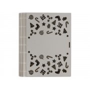 Деревянная коробка с резной крышкой «Книга», L