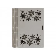 Деревянная коробка с резной крышкой «Книга», М