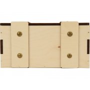 Деревянная подарочная коробка с крышкой «Ларчик»