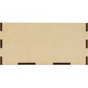 Деревянная подарочная коробка-пенал, L