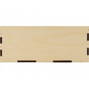 Деревянная подарочная коробка-пенал, L