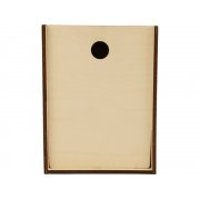 Деревянная подарочная коробка-пенал, М