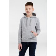 Толстовка с капюшоном детская Kirenga Kids, серый меланж