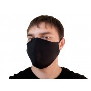 Маска для лица многоразовая из хлопка, анатомической формы