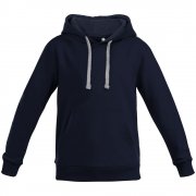 Толстовка с капюшоном детская Kirenga Kids, темно-синяя арт. 11147.40