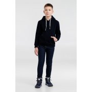 Толстовка с капюшоном детская Kirenga Kids, темно-синяя арт. 11147.40
