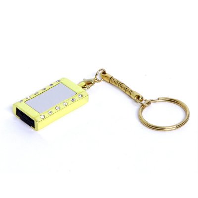 USB 2.0- флешка на 16 Гб «Кулон» с кристаллами и мини чипом арт. 6591.16.05