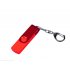 USB 2.0/micro USB/Type-С- флешка на 64 Гб 3-в-1 с поворотным механизмом