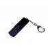 USB 2.0/micro USB/Type-С- флешка на 64 Гб 3-в-1 с поворотным механизмом