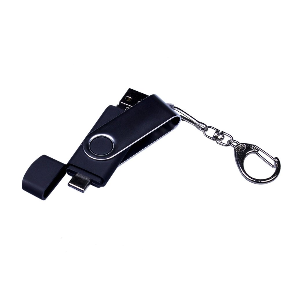 USB 3.0/micro USB/Type-C- флешка на 32 Гб с поворотным механизмом арт. 6696.32.07 USB 3.0/micro USB/Type-C- флешка на 32 Гб с поворотным механизмом арт. 6696.32.07