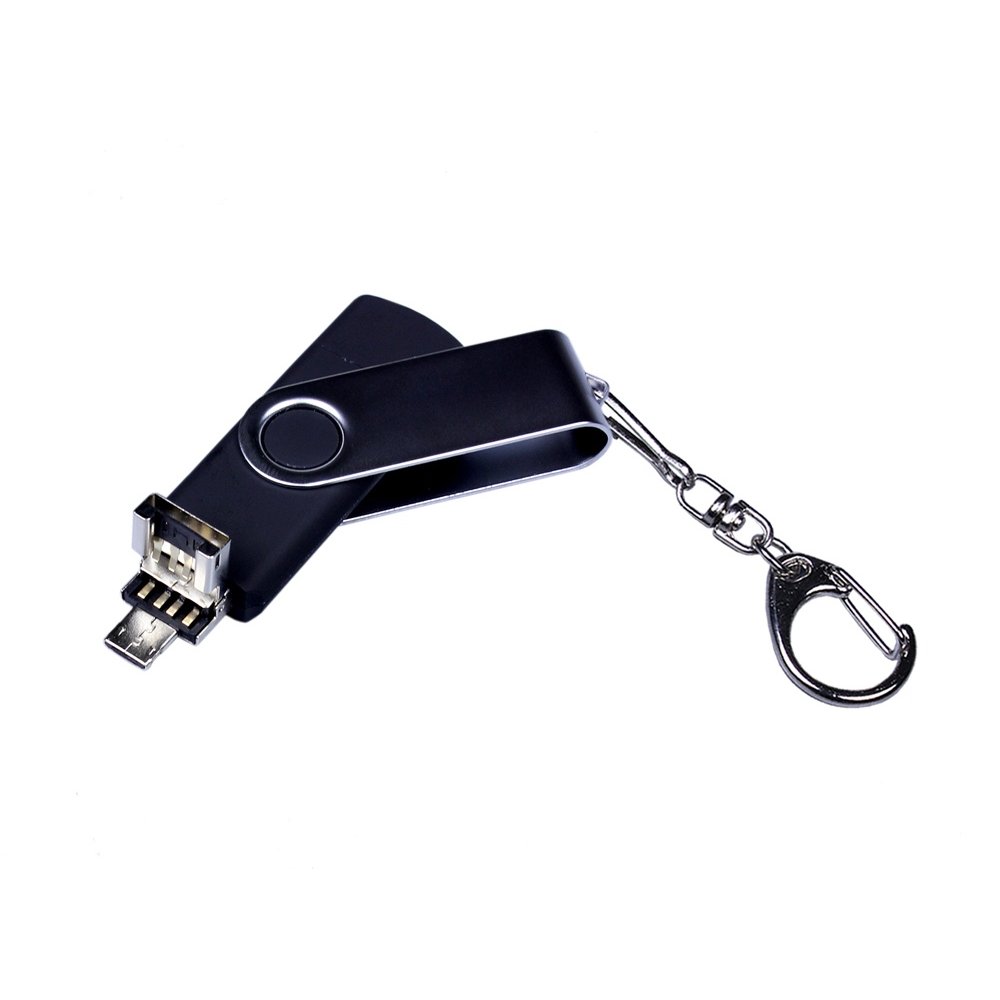 USB 3.0/micro USB/Type-C- флешка на 32 Гб с поворотным механизмом арт. 6696.32.07 USB 3.0/micro USB/Type-C- флешка на 32 Гб с поворотным механизмом арт. 6696.32.07