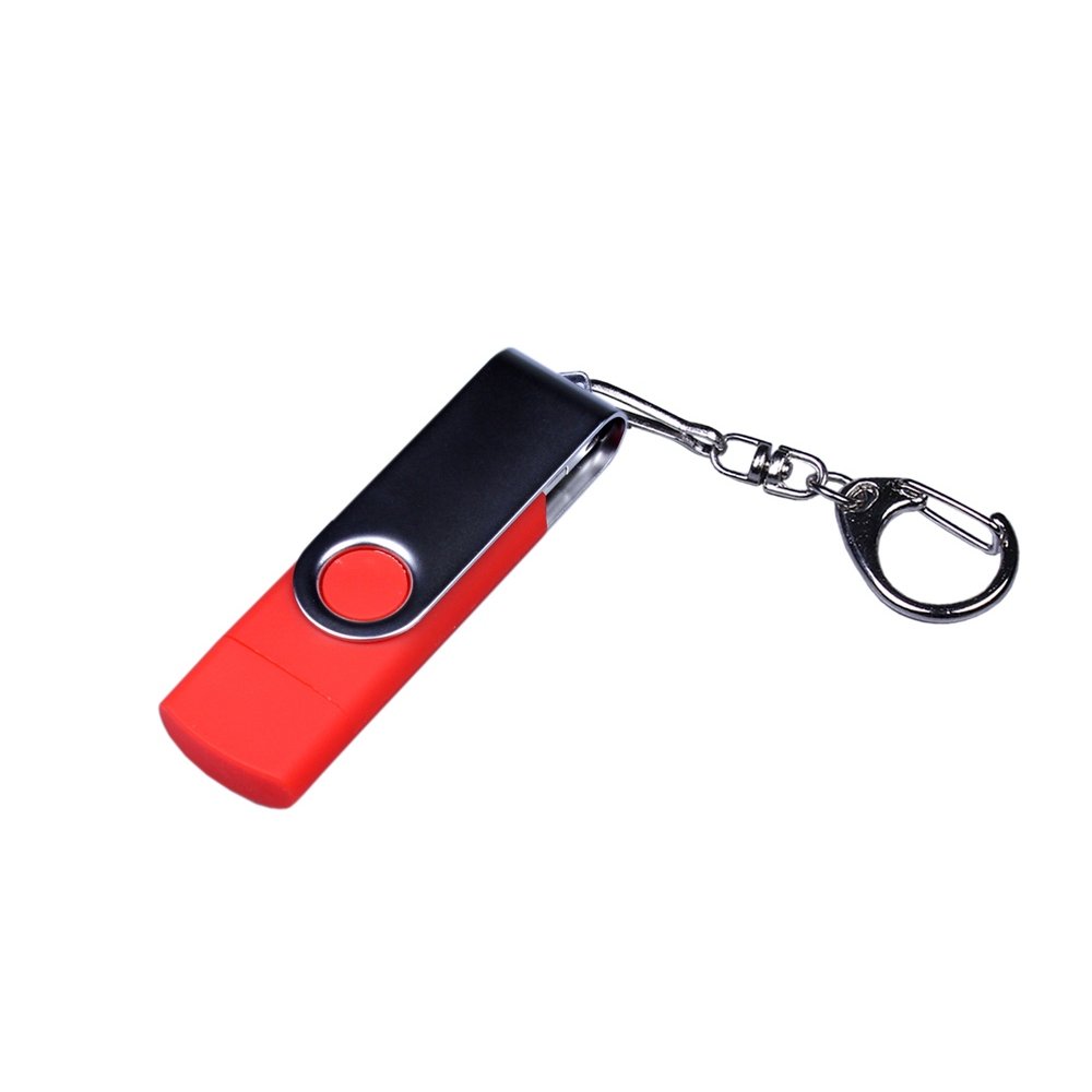 USB 2.0/micro USB/Type-C- флешка на 32 Гб c поворотным механизмом арт. 6596.32.01 USB 2.0/micro USB/Type-C- флешка на 32 Гб c поворотным механизмом арт. 6596.32.01