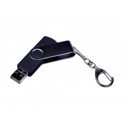 USB 2.0/micro USB/Type-C- флешка на 32 Гб c поворотным механизмом арт. 6596.32.07