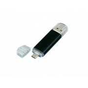 USB 2.0/micro USB- флешка на 64 Гб арт. 6594.64.07 USB 2.0/micro USB- флешка на 64 Гб арт. 6594.64.07