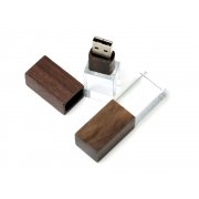 USB 2.0- флешка на 64 Гб прямоугольной формы