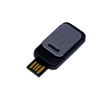 USB 2.0- флешка промо на 8 Гб прямоугольной формы, выдвижной механизм