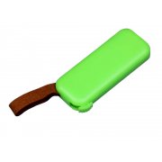 USB 3.0- флешка промо на 32 Гб прямоугольной формы, выдвижной механизм