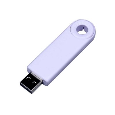 USB 3.0- флешка промо на 128 Гб прямоугольной формы, выдвижной механизм