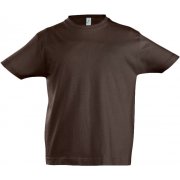 Футболка детская IMPERIAL KIDS, шоколадно-коричневая арт. 2505.59