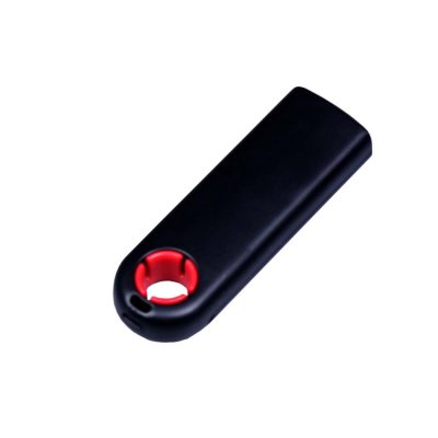 USB 2.0- флешка промо на 4 Гб прямоугольной формы, выдвижной механизм арт. 6735.4.01