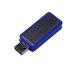 USB 3.0- флешка промо на 64 Гб прямоугольной формы, выдвижной механизм