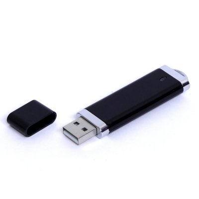 USB 3.0- флешка промо на 128 Гб прямоугольной классической формы