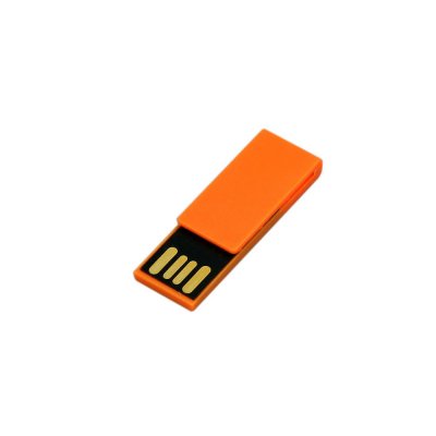 USB 2.0- флешка промо на 8 Гб в виде скрепки