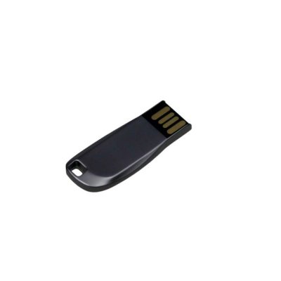 USB 2.0- флешка на 8 Гб компактная с мини чипом и овальным отверстием