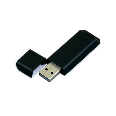 USB 2.0- флешка на 8 Гб с оригинальным двухцветным корпусом