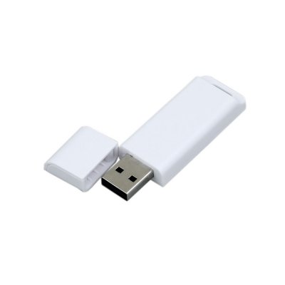 USB 2.0- флешка на 8 Гб с оригинальным двухцветным корпусом