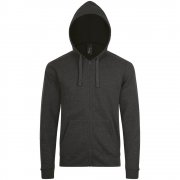 Толстовка унисекс STONE, черный меланж арт. 01714348 Толстовка унисекс STONE, черный меланж арт. 01714348