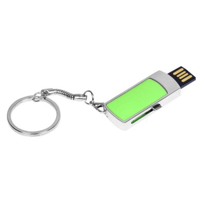 USB 2.0- флешка на 8 Гб с выдвижным механизмом и мини чипом