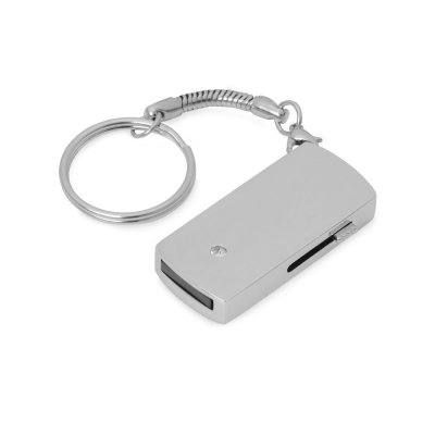 USB 2.0- флешка на 8 Гб с выдвижным механизмом и мини чипом