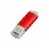 USB 3.0- флешка на 128 Гб с прозрачным колпачком