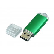 USB 2.0- флешка на 8 Гб с прозрачным колпачком