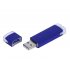 USB 3.0- флешка промо на 128 Гб прямоугольной классической формы