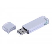 USB 3.0- флешка промо на 128 Гб прямоугольной классической формы