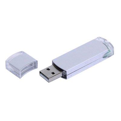 USB 3.0- флешка промо на 128 Гб прямоугольной классической формы