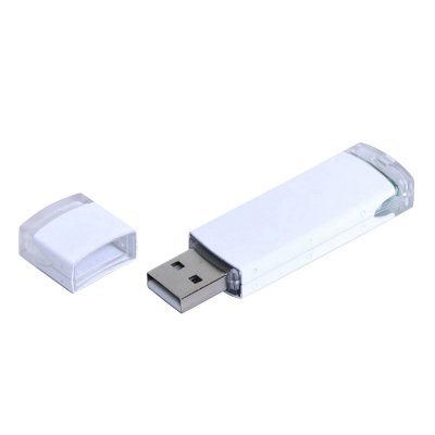 USB 2.0- флешка промо на 8 Гб прямоугольной классической формы