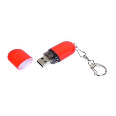 USB 2.0- флешка промо на 8 Гб каплевидной формы