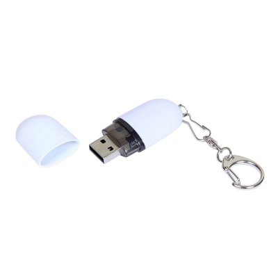 USB 2.0- флешка промо на 8 Гб каплевидной формы