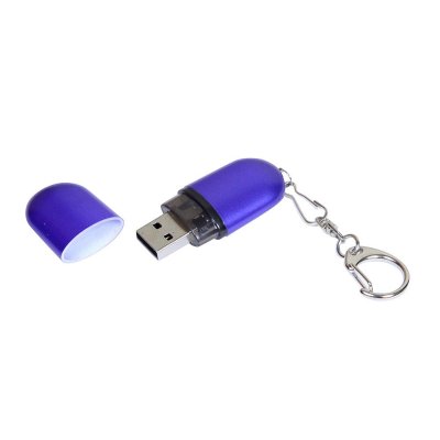 USB 2.0- флешка промо на 4 Гб каплевидной формы