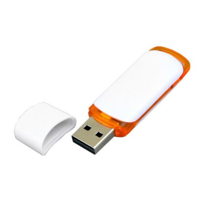 USB 2.0- флешка на 8 Гб с цветными вставками