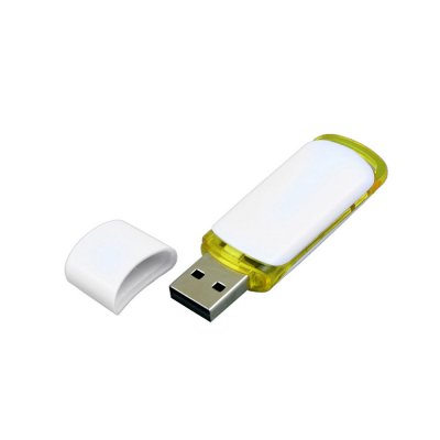 USB 2.0- флешка на 4 Гб с цветными вставками
