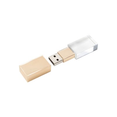 USB 2.0- флешка на 8 Гб кристалл классика