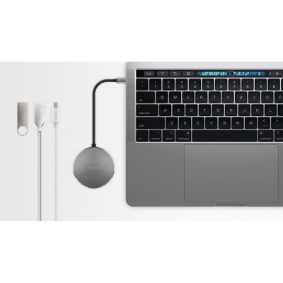 Хаб USB Type-C Hub Metal