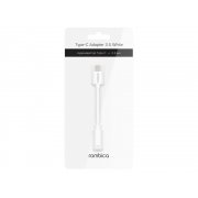 Переходник Type-C Adapter 3.5 White