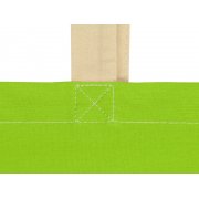 Сумка для шопинга «Twin» двухцветная из хлопка, 180 г/м2